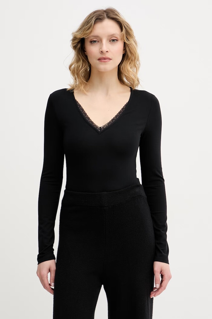 Chantelle body dámske s bavlnou Romance