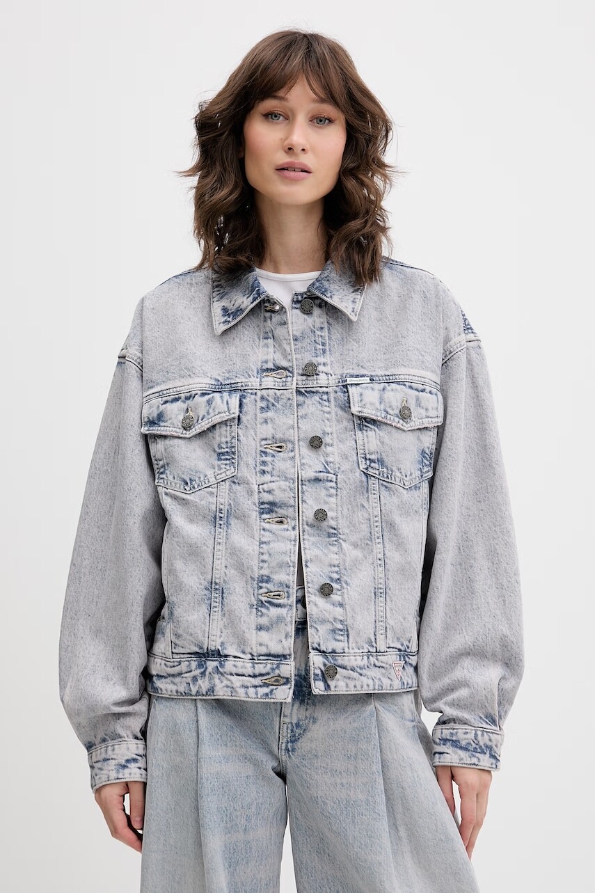 Guess Jeans džínsová bunda dámska rifľová