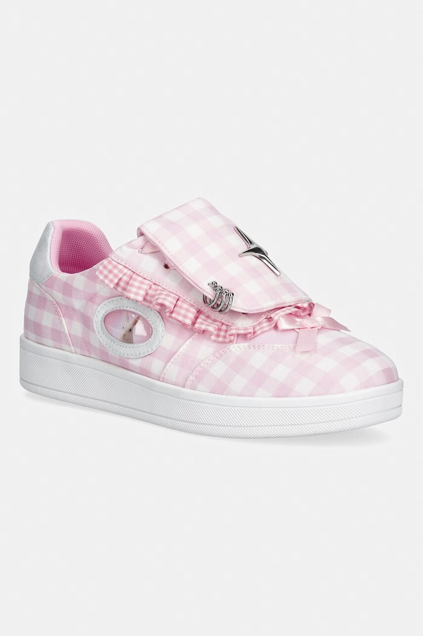 Koi Footwear Magic Rabbit Gingham Flat Shoes tenisky dámske