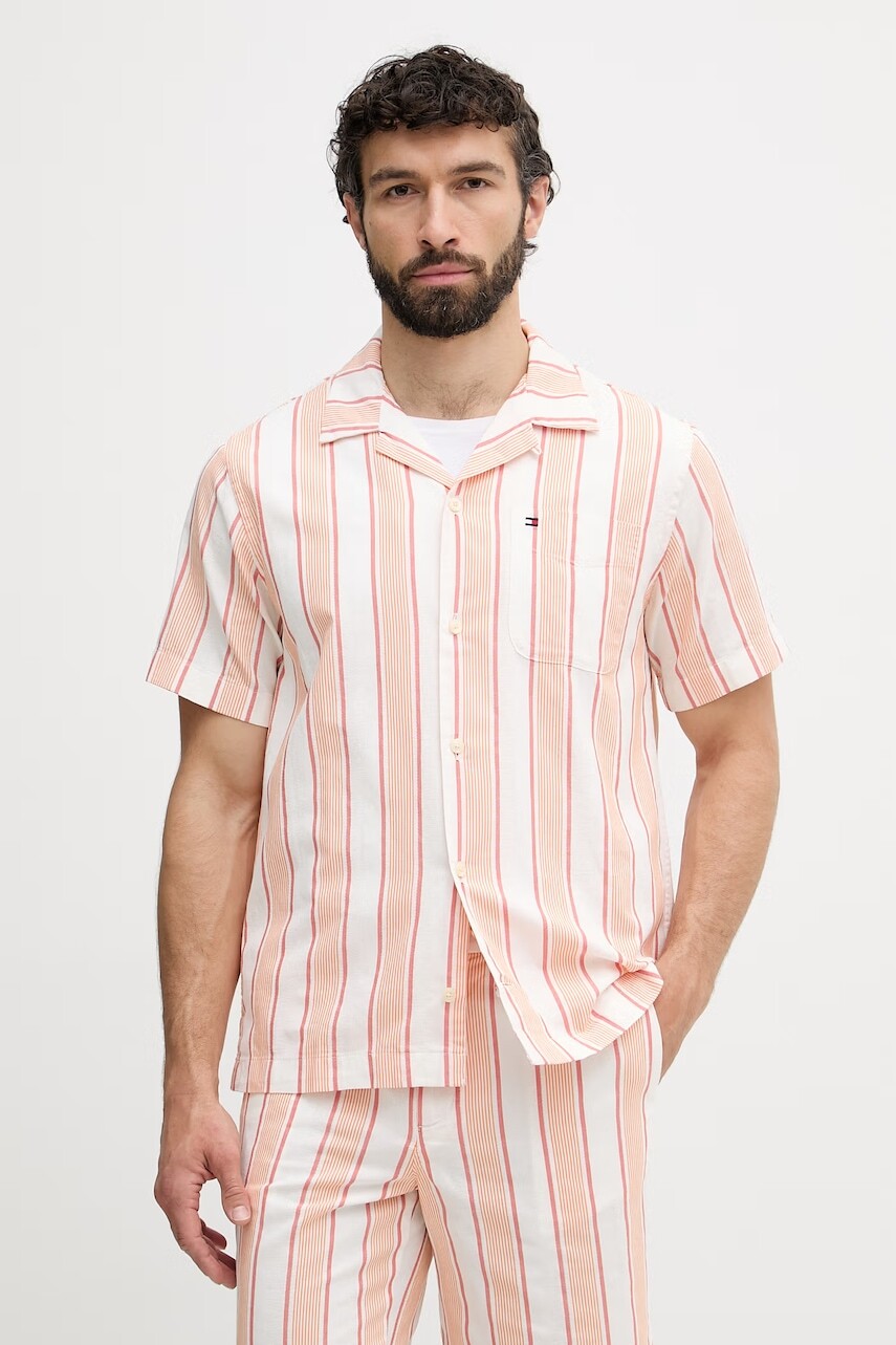 Tommy Hilfiger košeľa pánska bavlnená SUMMER