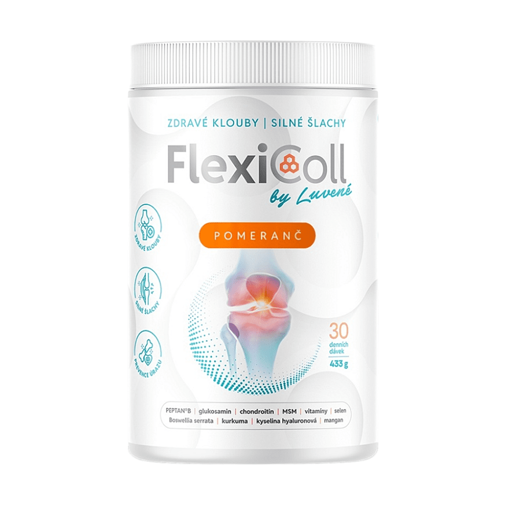 LUVENÉ FLEXICOLL Kĺbová výživa pomaranč 433 g