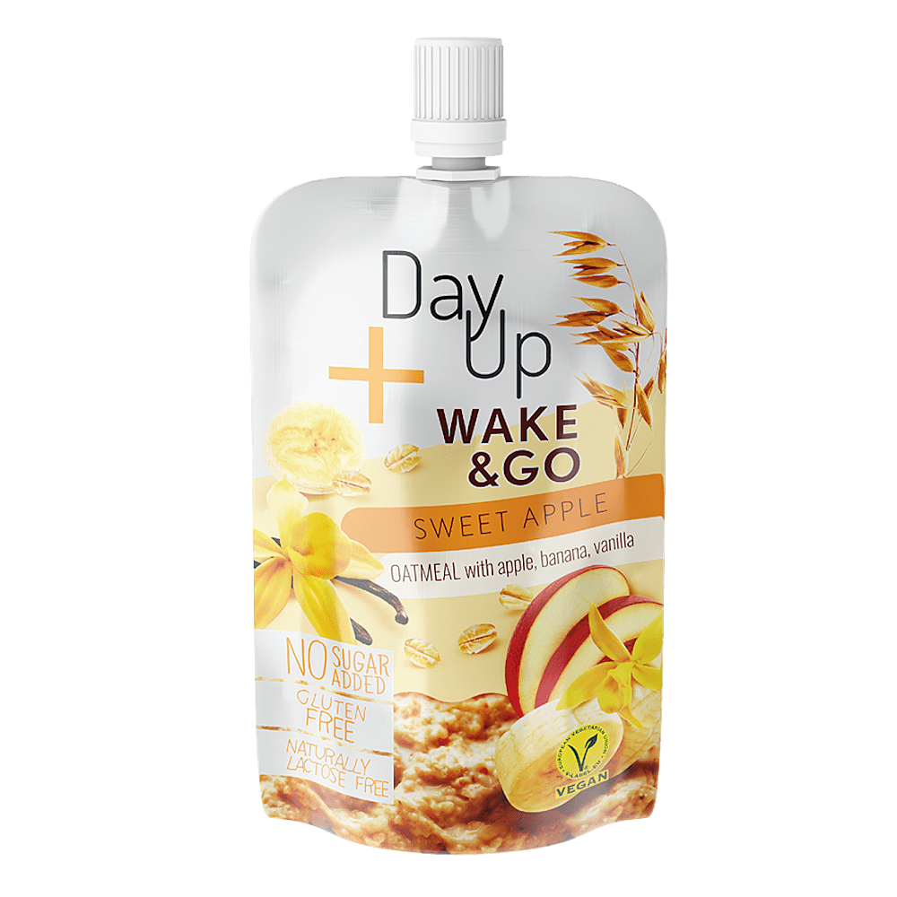 DAY UP Wake&go sladké jablko s vanilkou a ovsenými vločkami 120 g