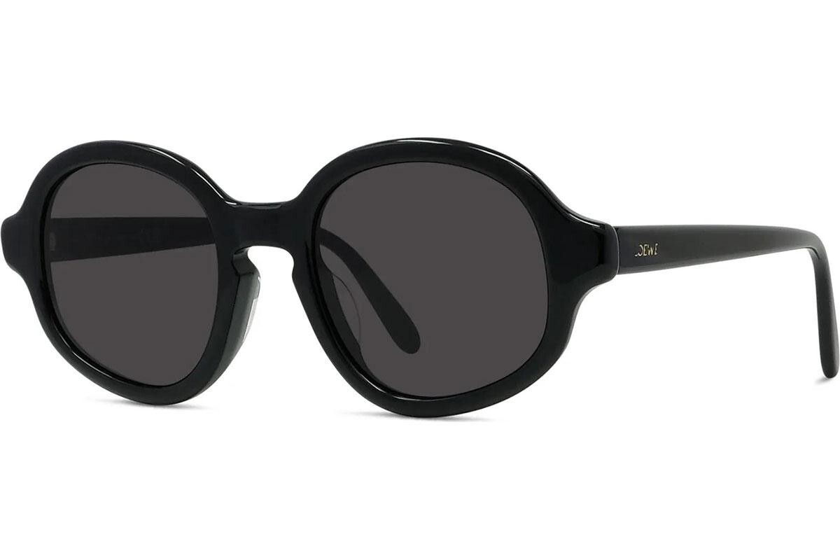 Loewe Slim Black Round Sunglasses - ONE SIZE (50)