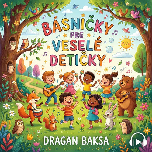 Básničky pre veselé detičky - Dragan Baksa (mp3 audiokniha)