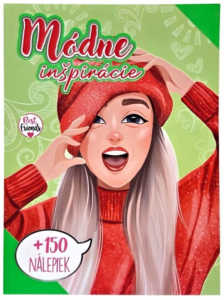 Módne inšpirácie aktivity +150 nálepiek