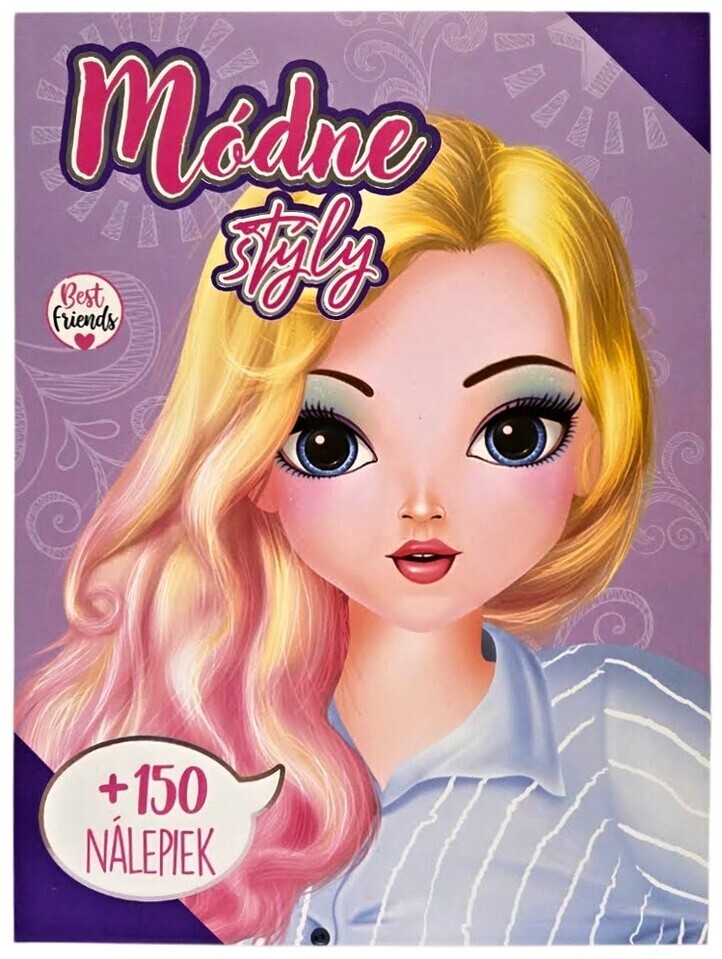 Módne štýly aktivity +150 nálepiek