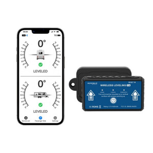 Náklonomer pre karavany s Bluetooth – meranie sklonu cez mobilnú aplikáciu