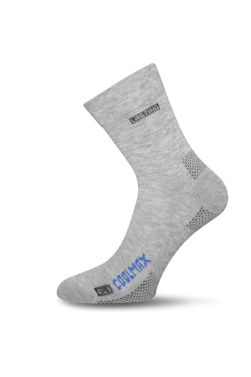 Lasting OLI 800 šedá Coolmax ponožky Veľkosť: (42-45) L 8595067877846
