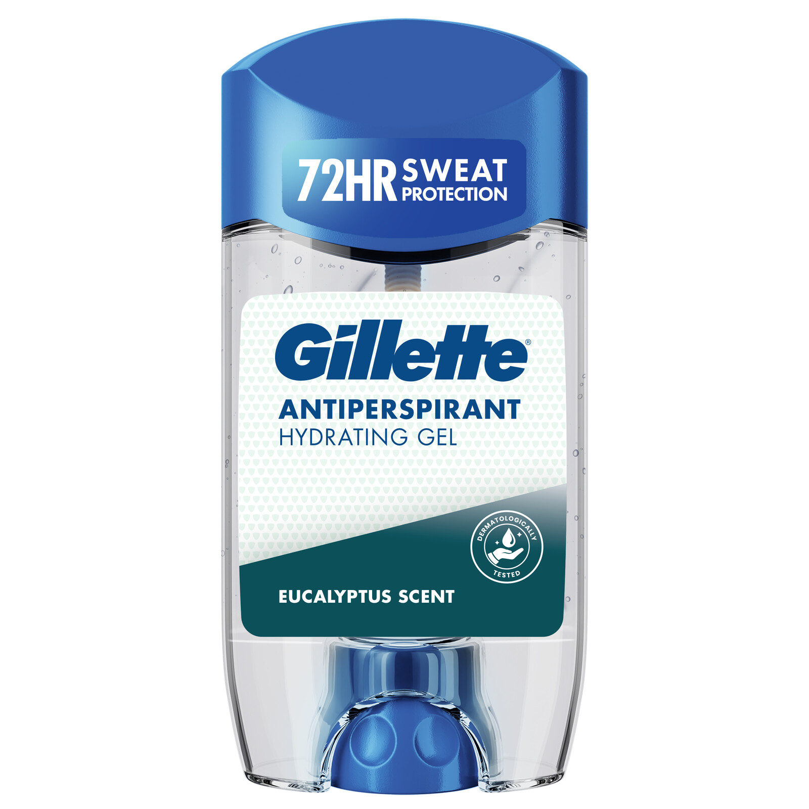 GILLETTE Antiperspirant hydratačný gél pre mužov, Eucalyptus Scent 70 ml
