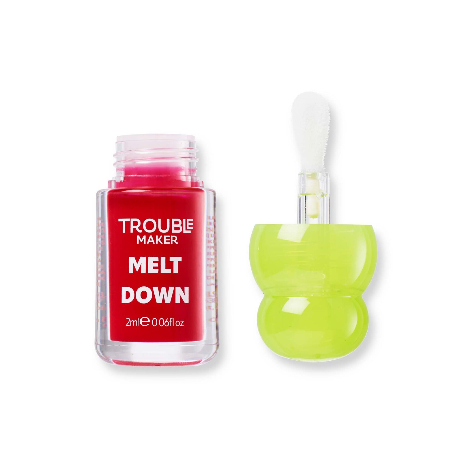 Trouble Maker Olej na pery Melt Down Lip Oil 2 ml Overload Pink