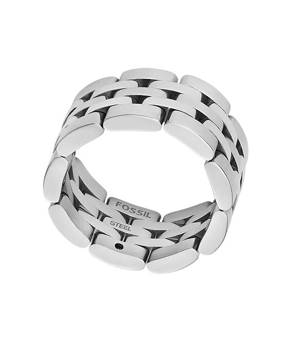 Fossil Štýlový pánsky prsteň z ocele Arden JF04826040 57 mm
