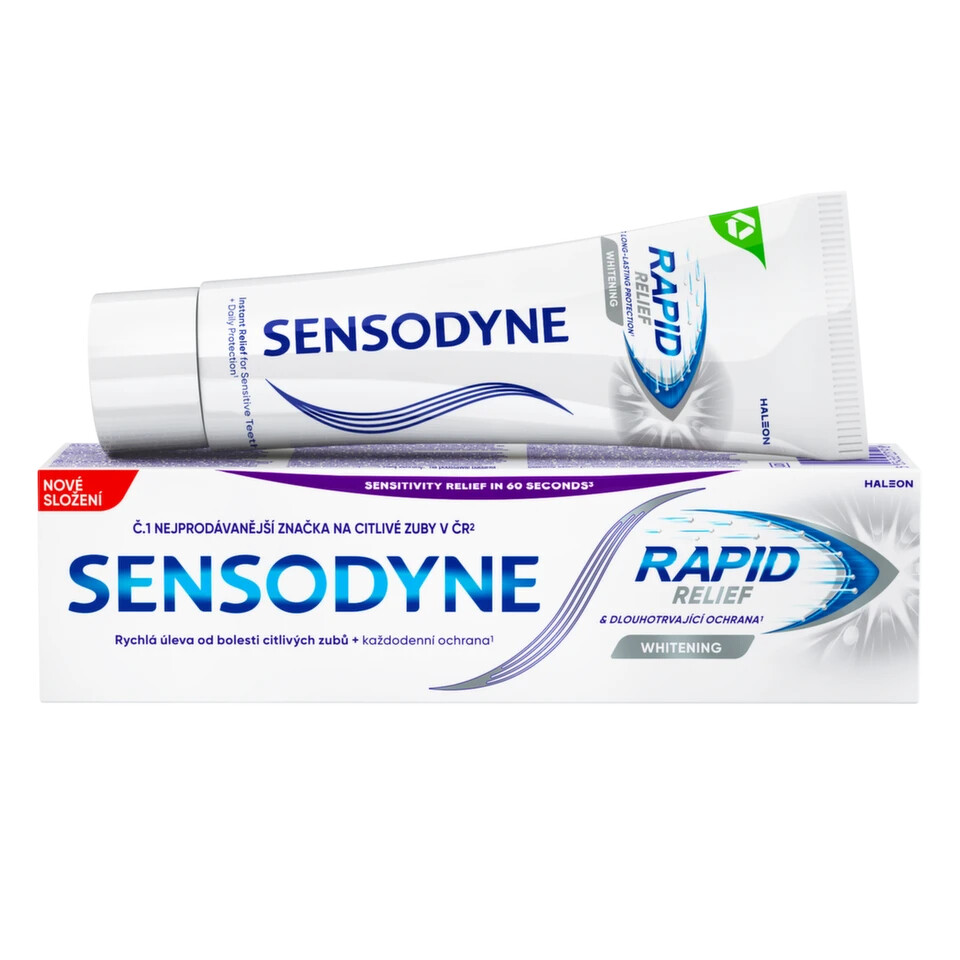 Sensodyne Zubná pasta pre citlivé zuby Rapid Whitening Toothpaste 75 ml