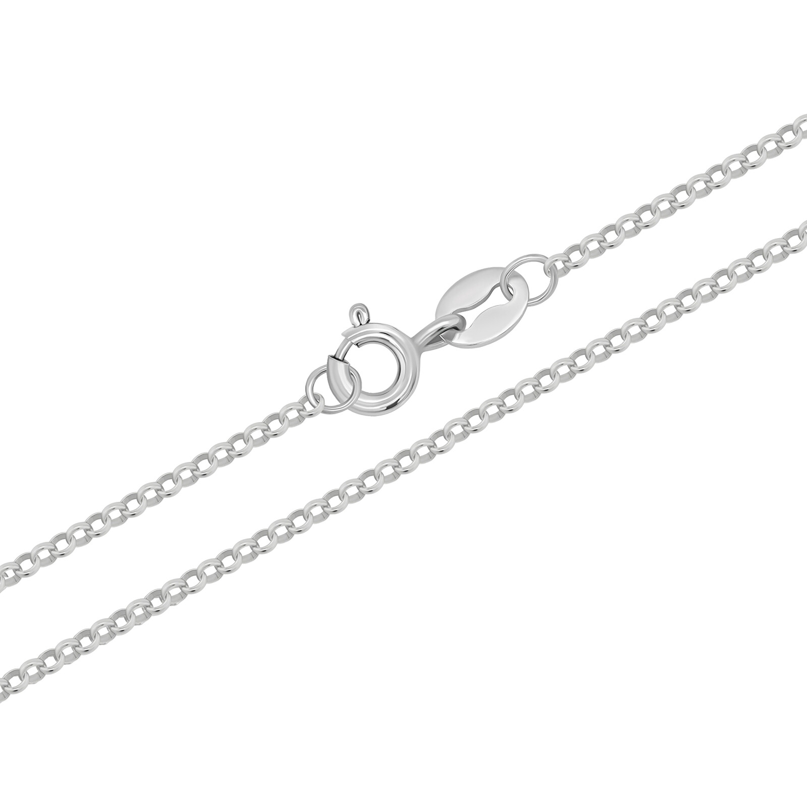 Brilio Silver Strieborná retiazka Rolo CN007W 40 cm