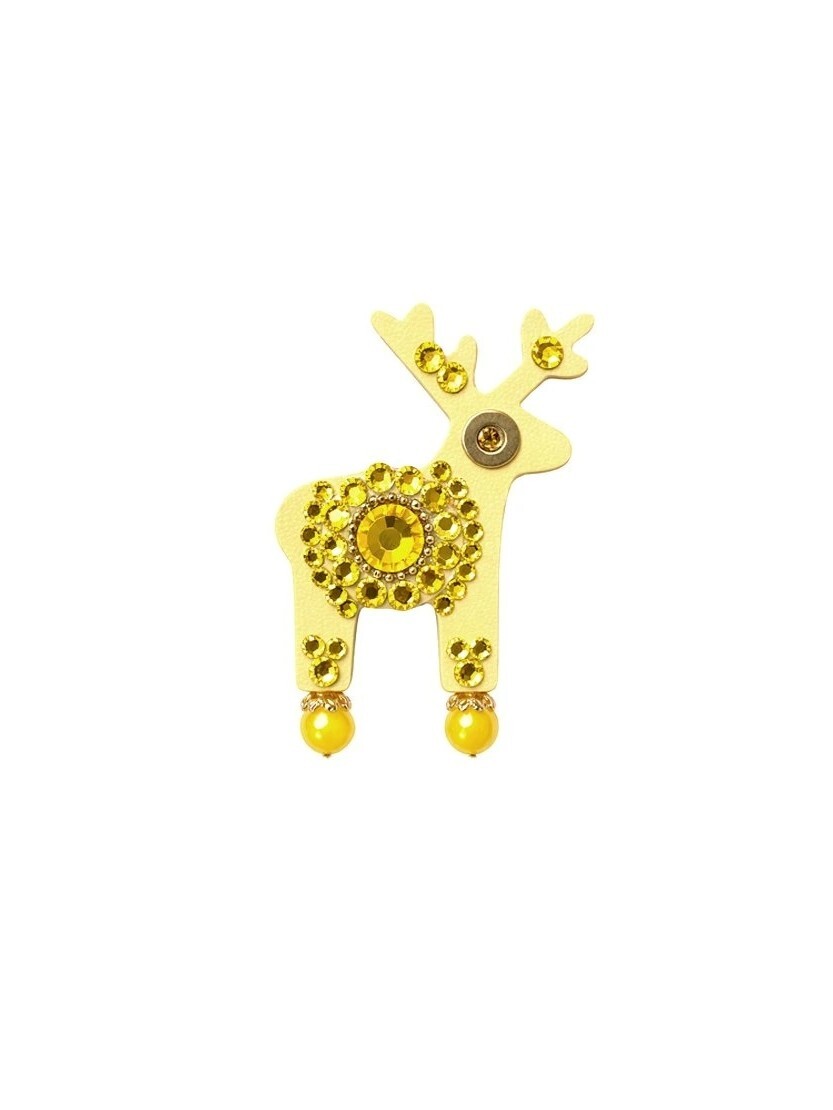 Deers Jelenie mini brošňa Miss Narciska