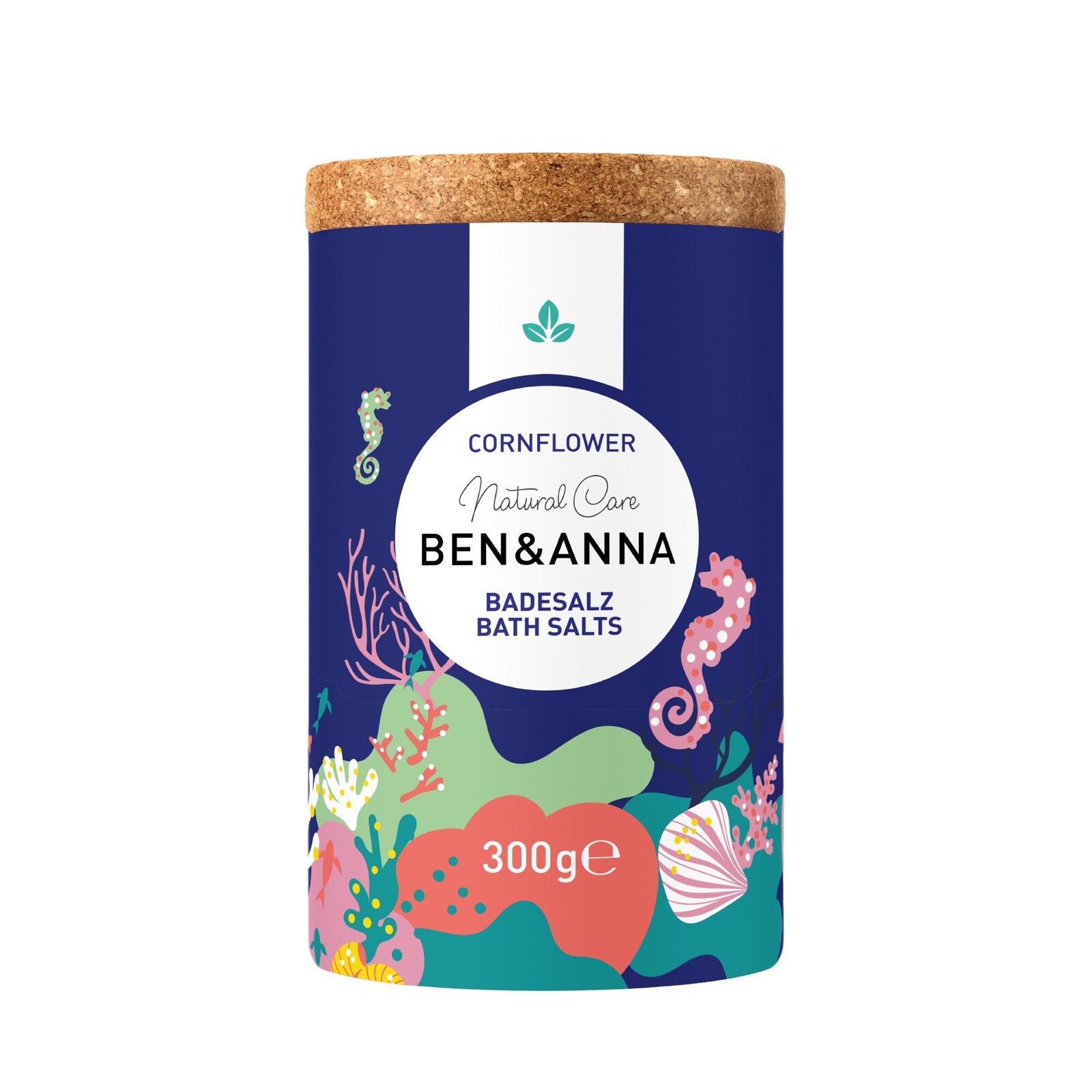 BEN & ANNA Soľ do kúpeľa Cornflower Bath Salts 300 g