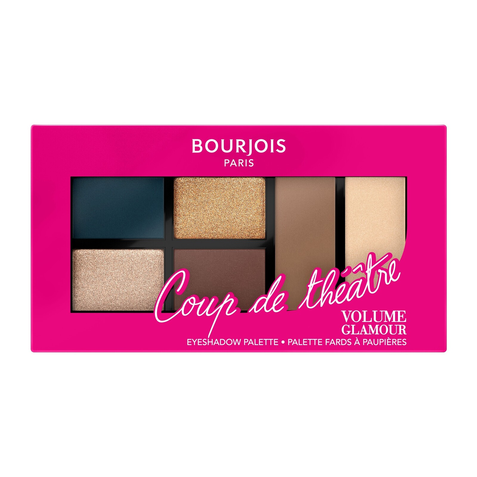 Bourjois Paletka očných tieňov Volume Glamour 02 Palette 8,4 g