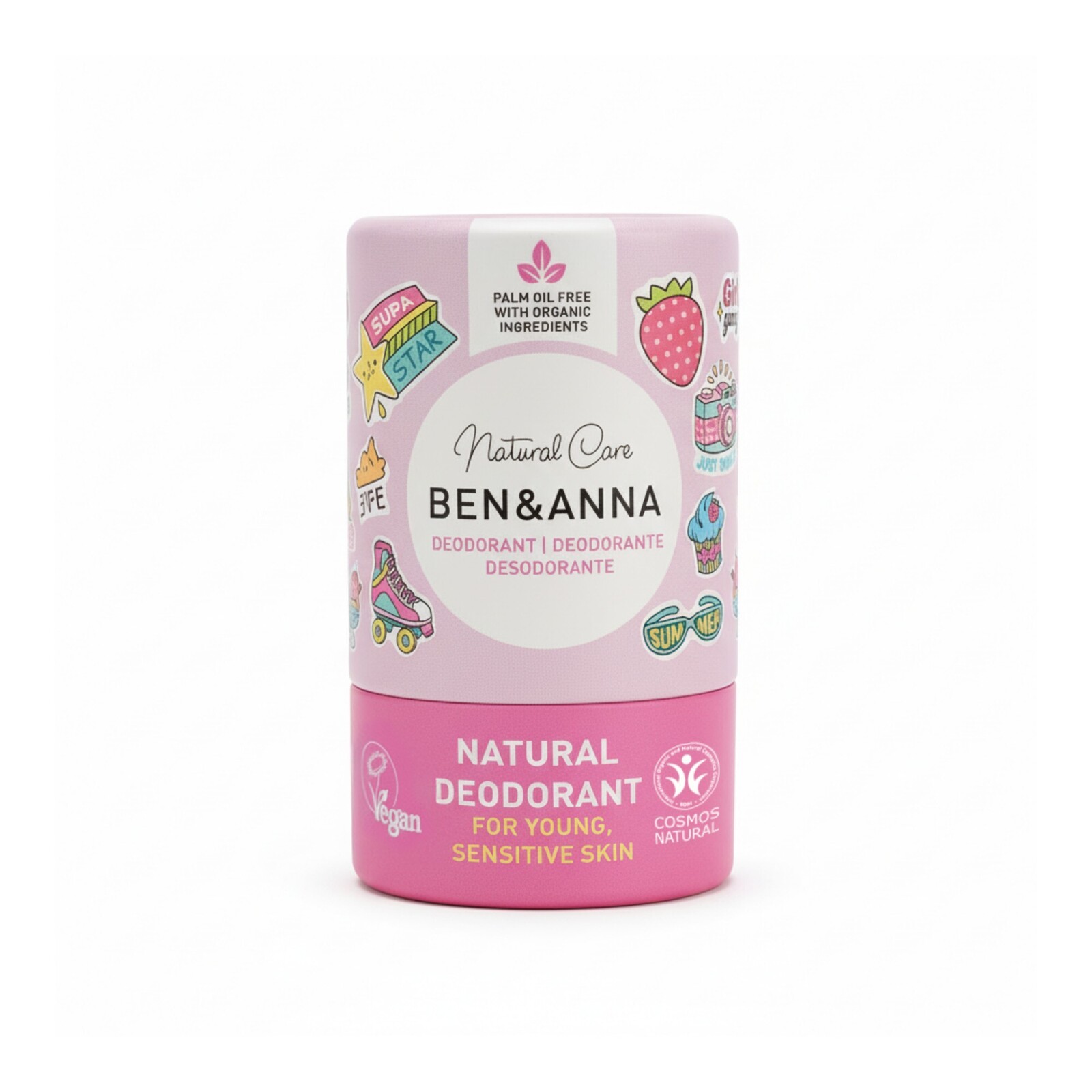 BEN & ANNA Detský prírodný dezodorant Kids Natural Dezodorant 25 g