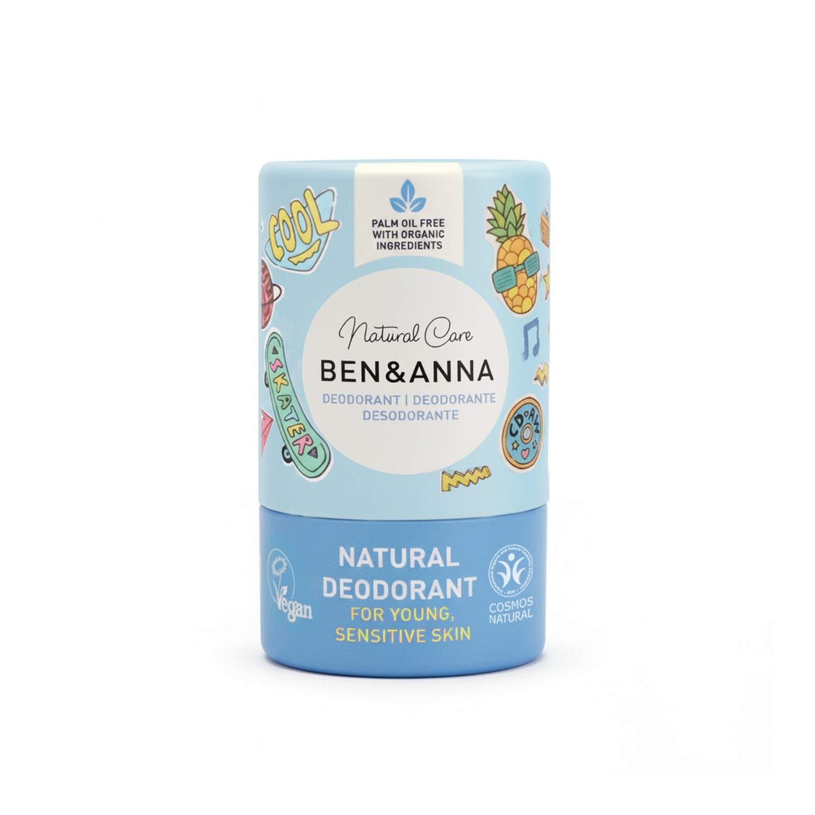 BEN & ANNA Detský prírodný dezodorant Natural Deodorant 25 g