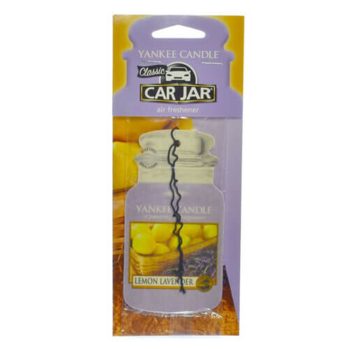 Yankee Candle Papierová visačka do auta Lemon Lavender 1 ks