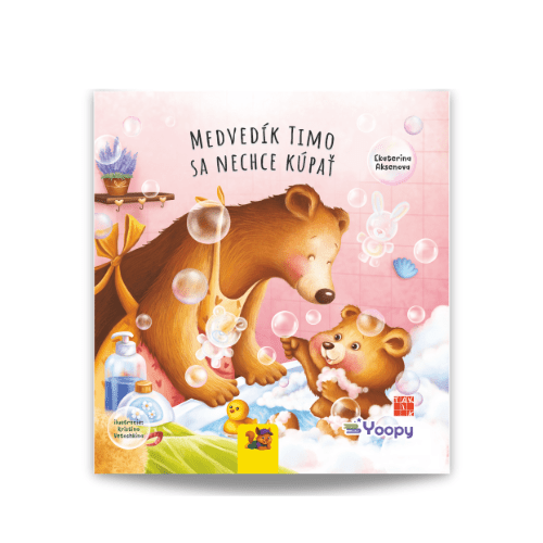 Medvedík Timo sa nechce kúpať