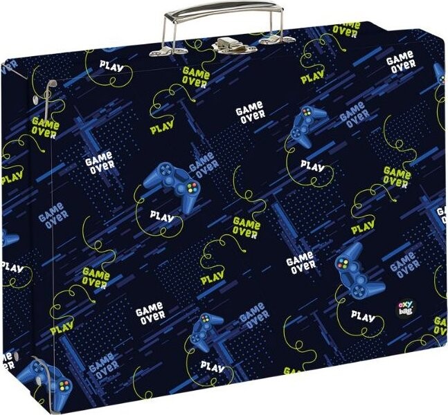 Oxybag Kufrík lamino hranatý A4 OXY NEXT Gamer