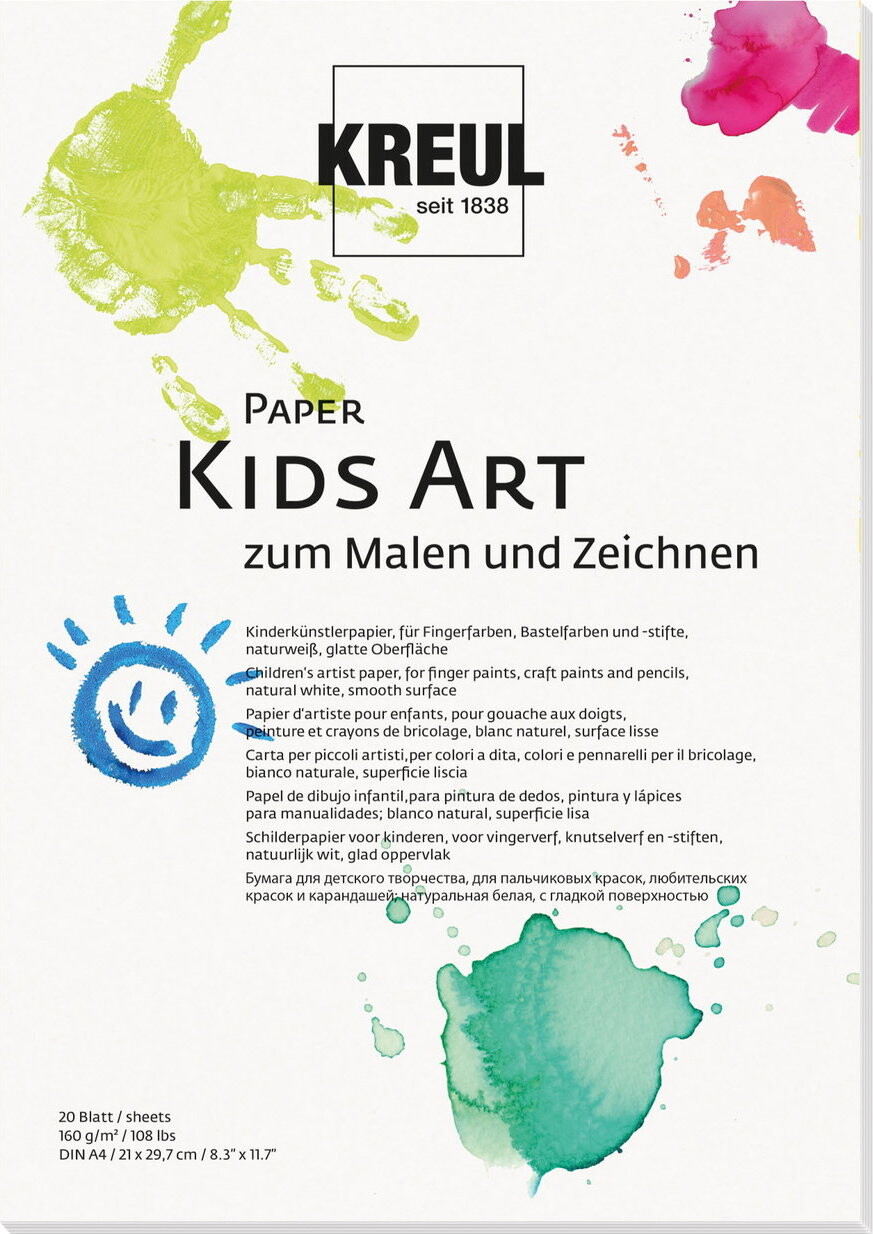 KREUL Kids Art, A4, 160 g, 20 listov