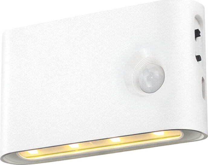 Aca Lighting Nabíjecí noční LED svítidlo s pohybovým a světelným sensorem