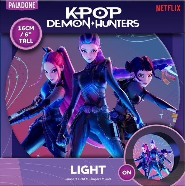 KPop Demon Hunters - Huntrix Box - lampa dekorativní