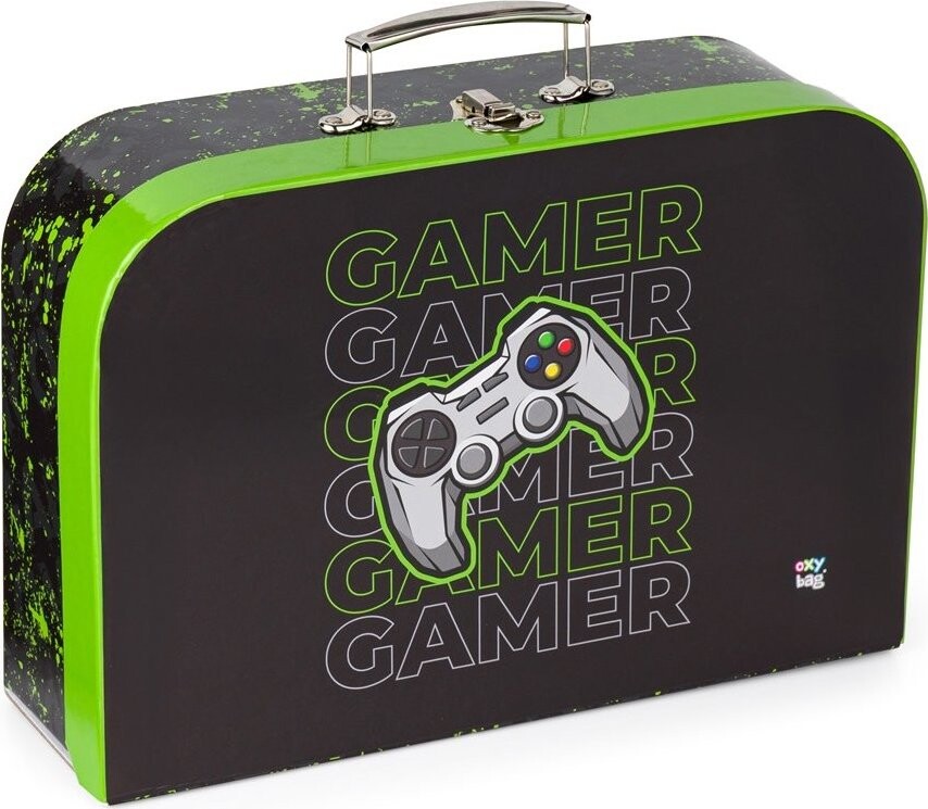 Oxybag Kufrík lamino 34 cm PREMIUM Gamer