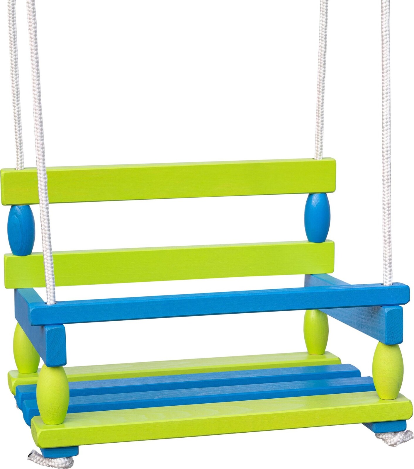 Teddies Hojdačka modro-zelená nosnosť 80 kg