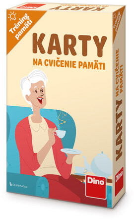 Dino Tréning pamäte: Karty na cvičenie pamäte SK