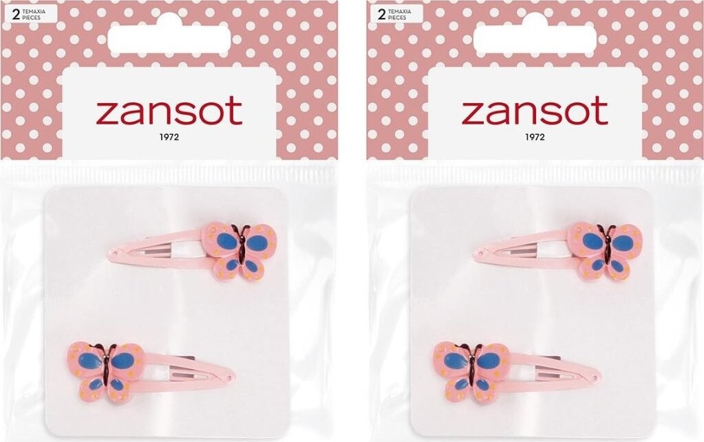 Zansot Detská Sponka motýľ, púdrová
