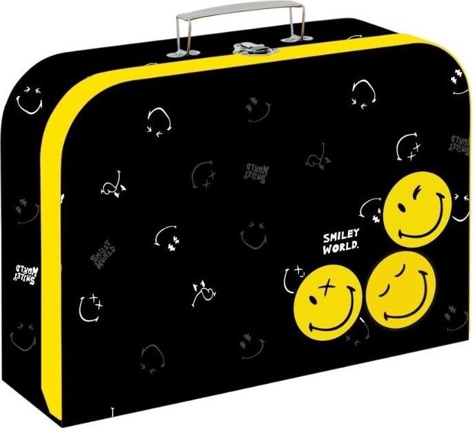 OXYBAG Kufrík lamino 34 cm Smiley World