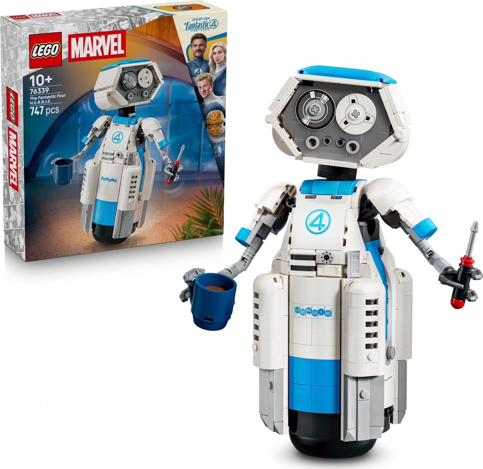 LEGO® ǀ Marvel 76339 Fantastická 4: H.E.R.B.I.E.