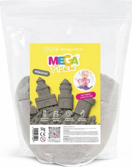 Megamánie MEGApísek přírodní