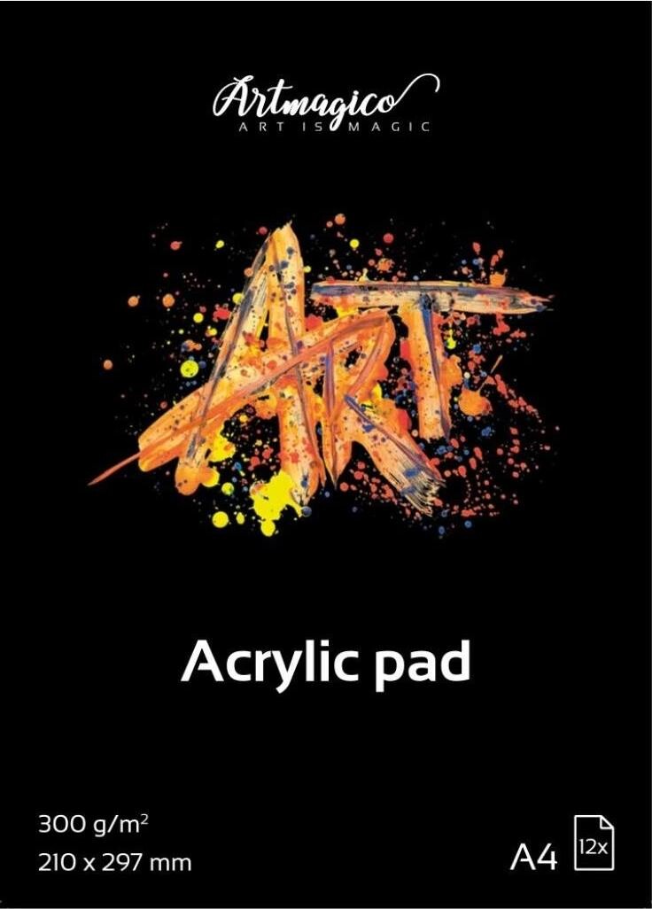 Artmagico Akrylový blok A4