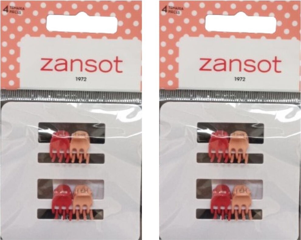 Zansot Detská sponka, červená
