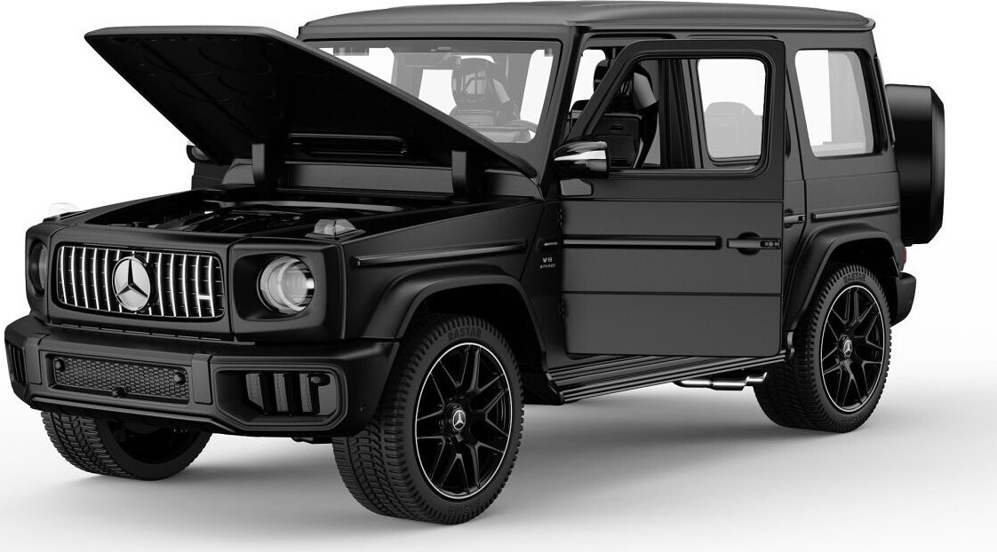 Jamara Mercedes-AMG G 63 Diecast 1:24 čierne s manuálnym otváraním dverí