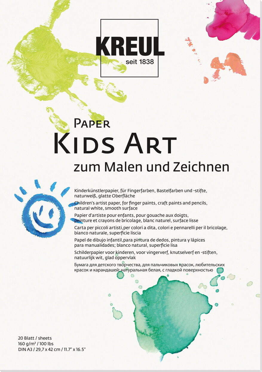 KREUL Kids Art, A3, 160 g, 20 listov