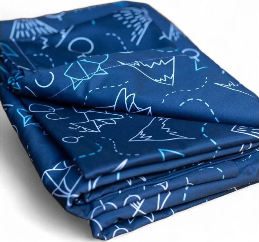 nanoSPACE Detské prestieradlo pre alergikov na matrac so zipsom, nanobavlna 60 × 120 × 8 cm