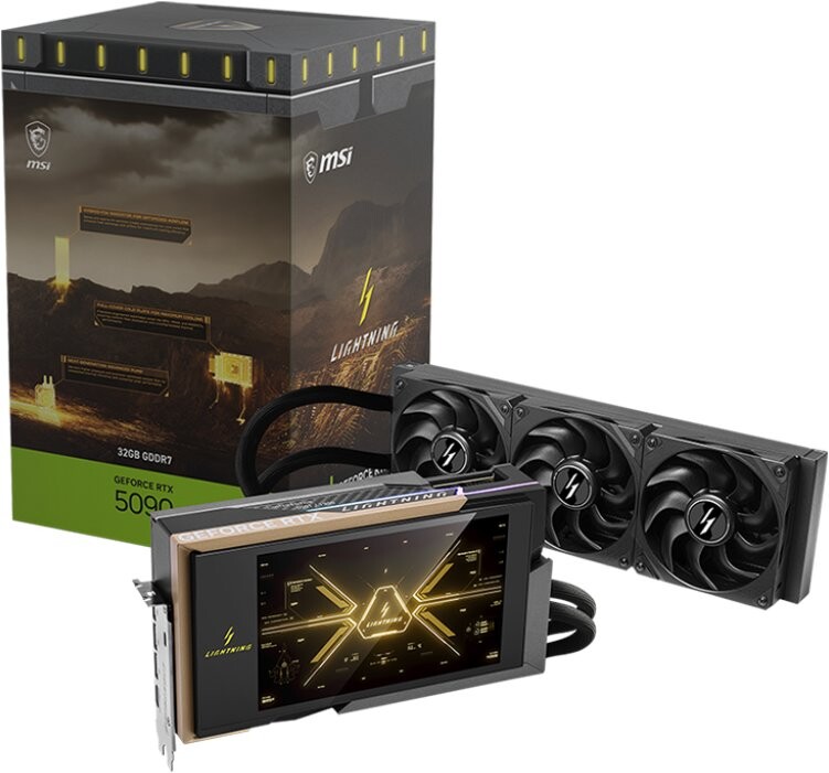 MSI GeForce RTX 5090 32G LIGHTNING Z