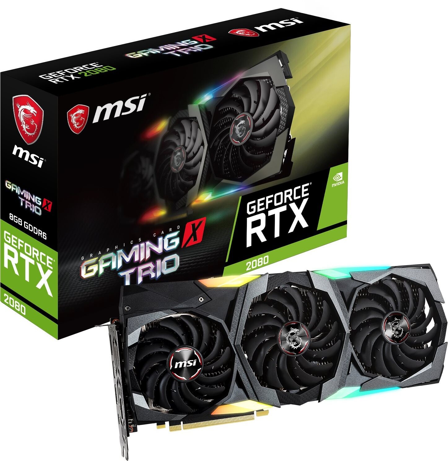 Repasované – MSI GeForce RTX 2080 GAMING X TRIO 8G