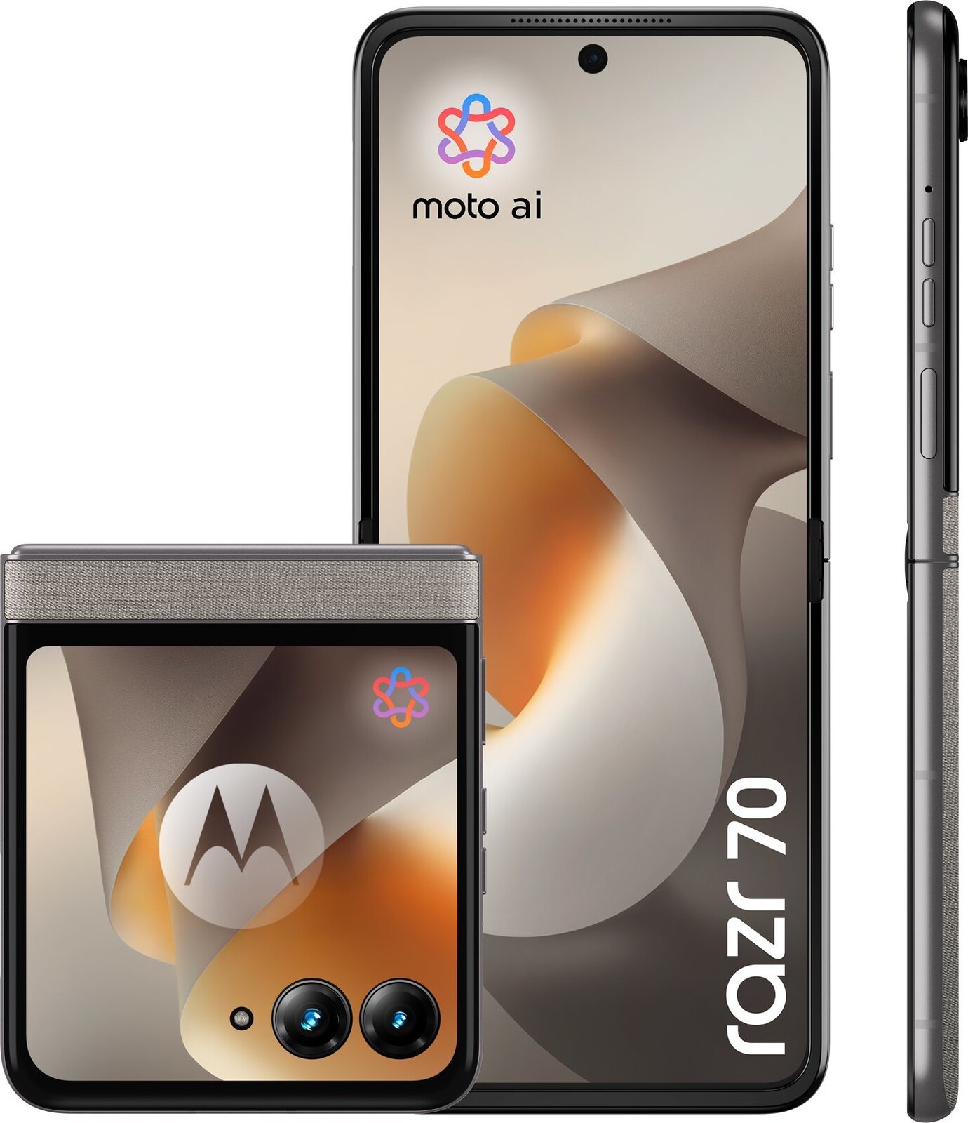 Motorola Razr 70 8 GB/256 GB Pantone Hematite (Dark Grey)