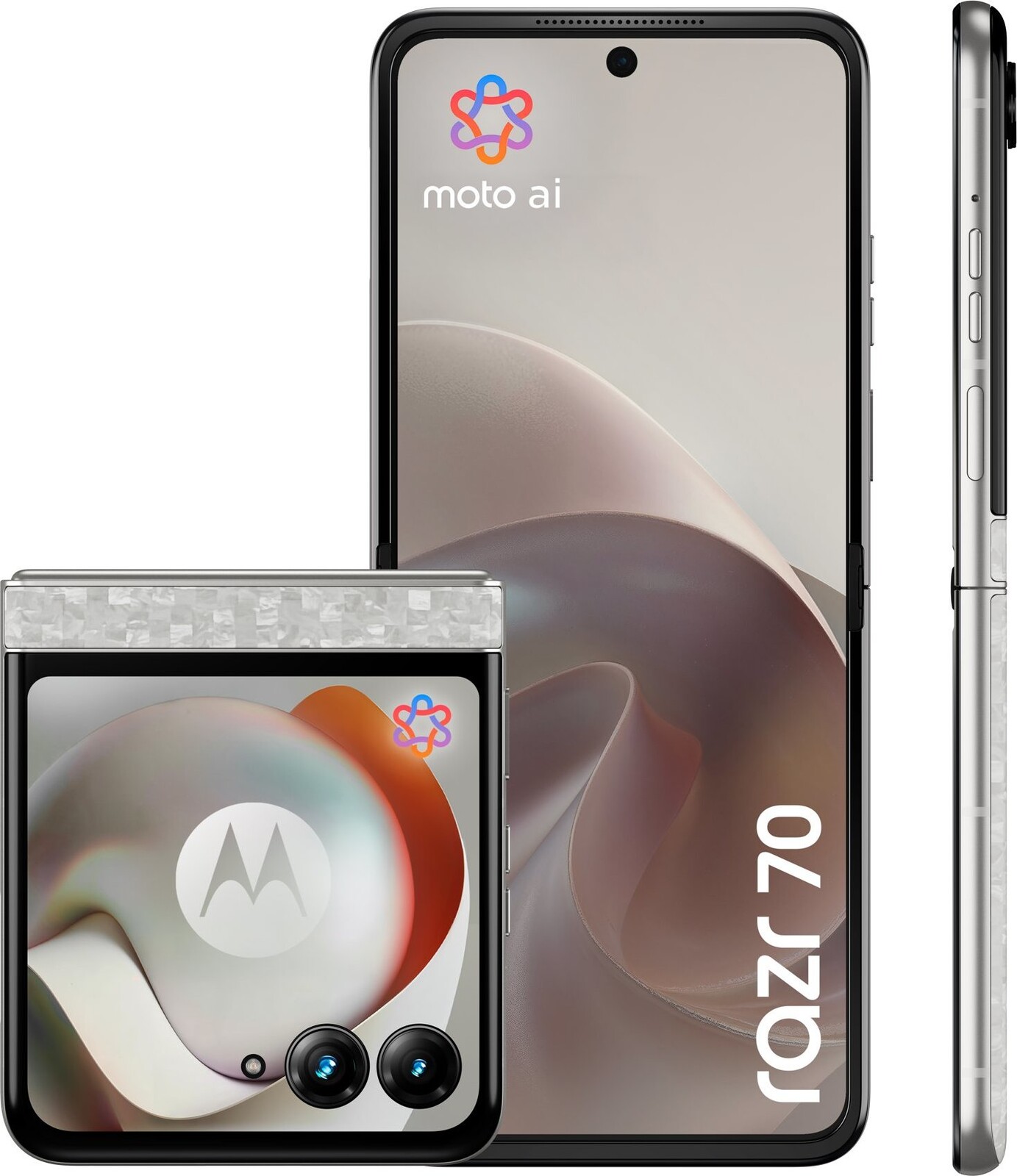 Motorola Razr 70 8 GB/256 GB Pantone Bright White (White)