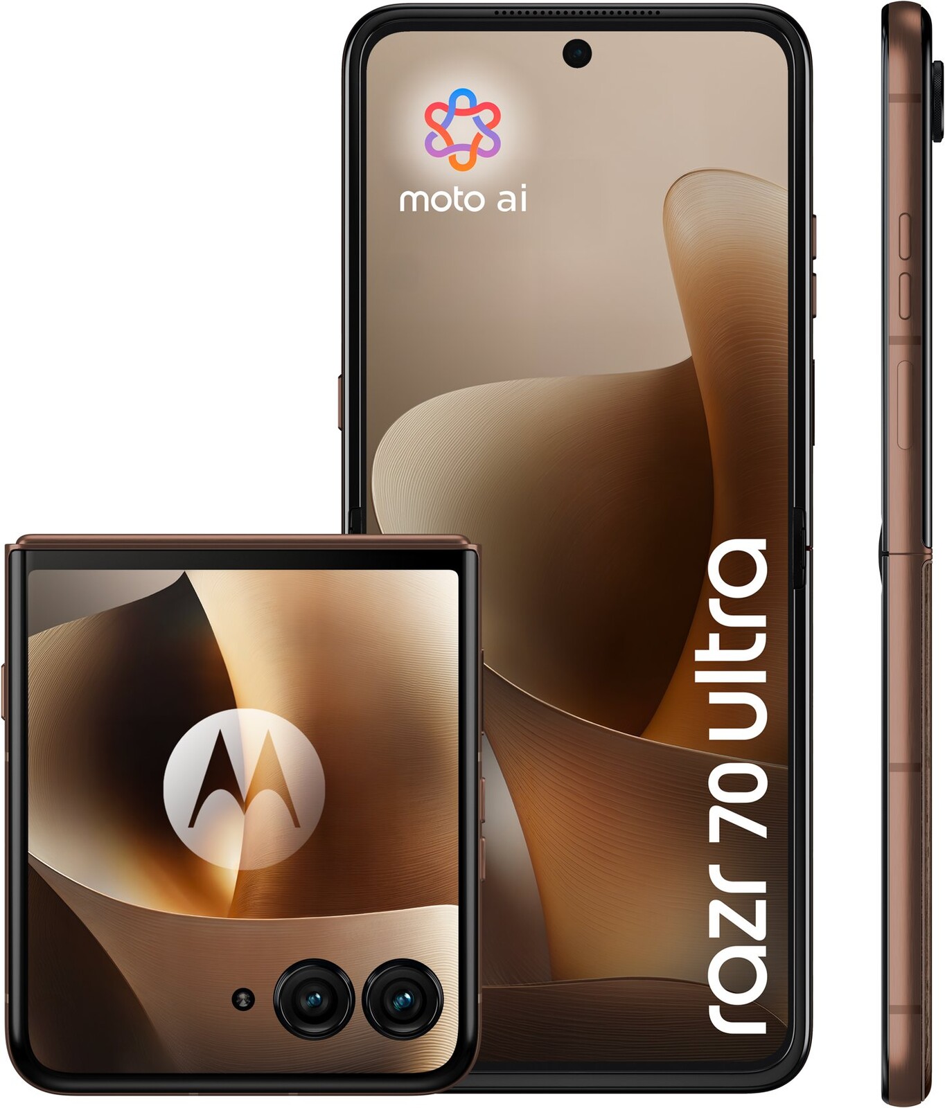 Motorola Razr 70 Ultra 16 GB/512 GB Pantone Cocoa (Wood)