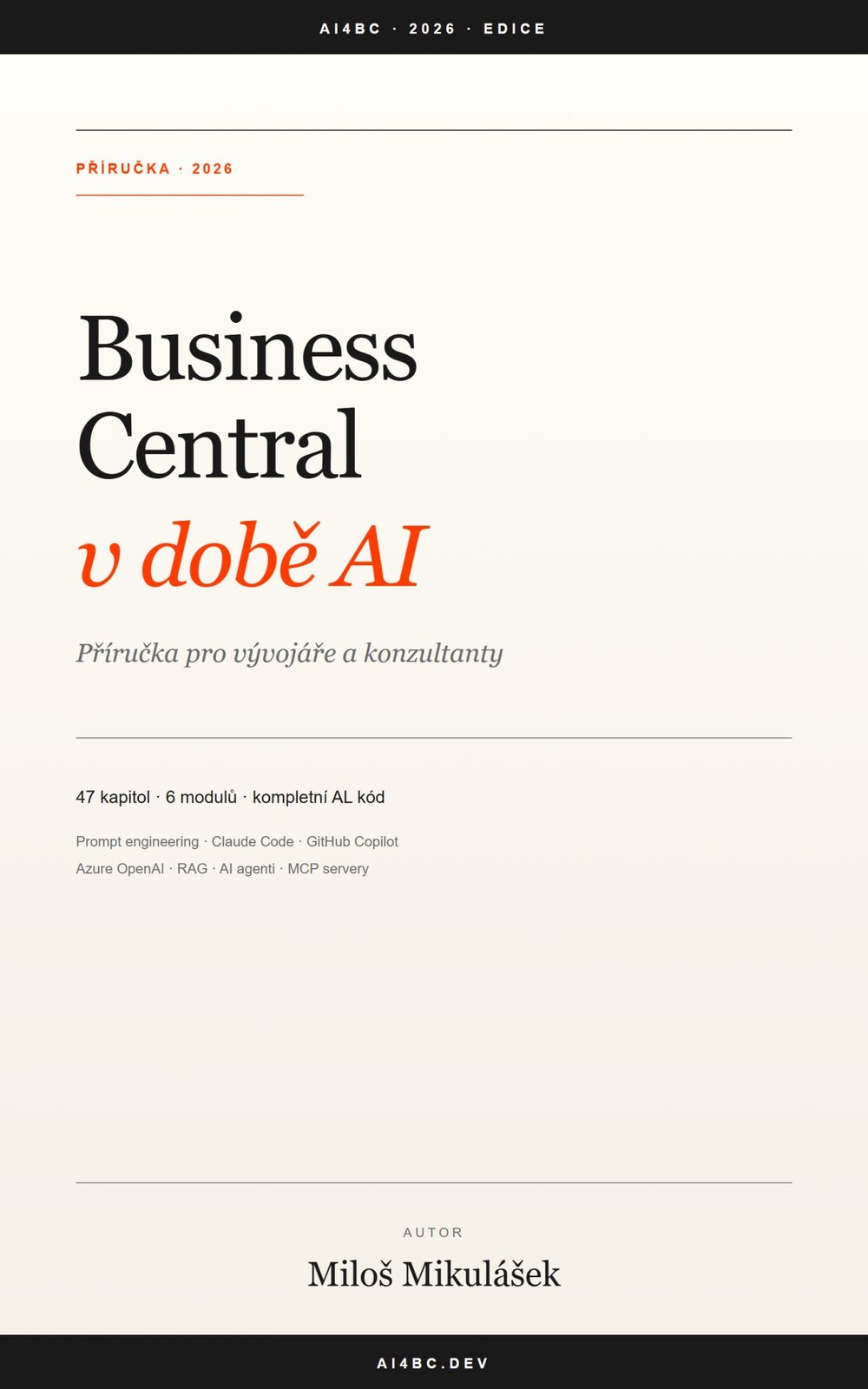 Business Central v době AI