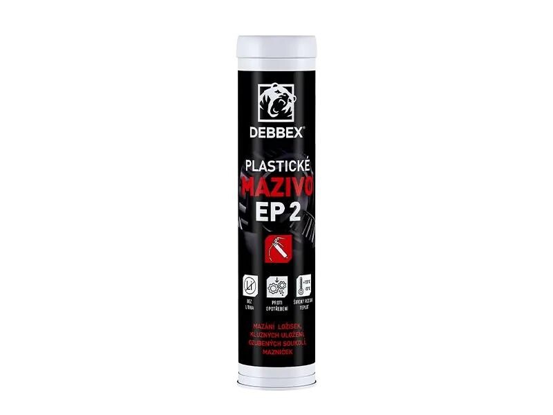 Plastické mazivo DEBBEX EP 2 žlté 400ml