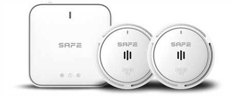 Detektor dymu SAFE SET FIRE BASIC set 3ks