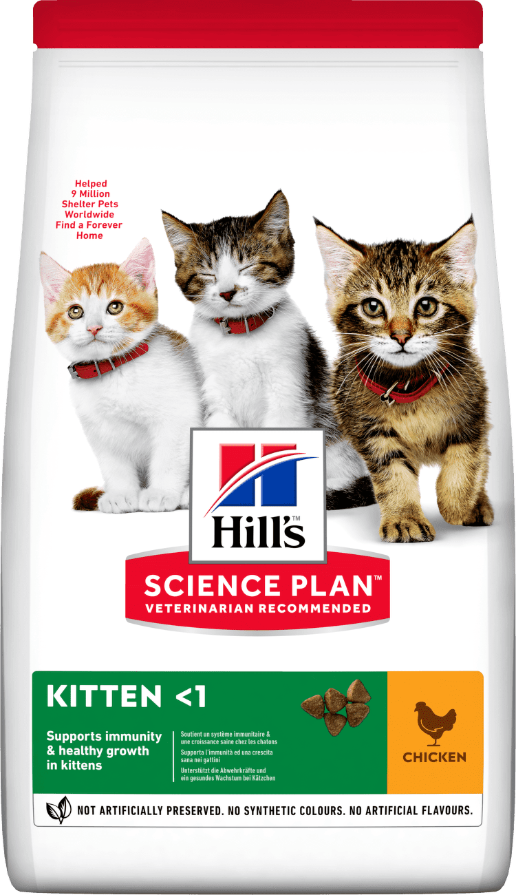 Hill's Science Plan Kitten Chicken - výhodné balenie 2 x 7 kg