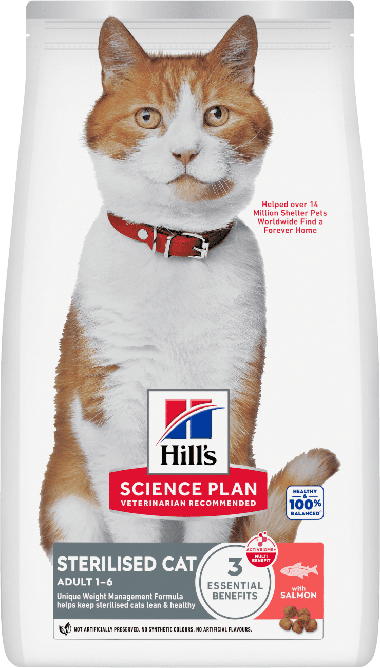 Hill's Science Plan Adult Sterilised losos - 10 kg